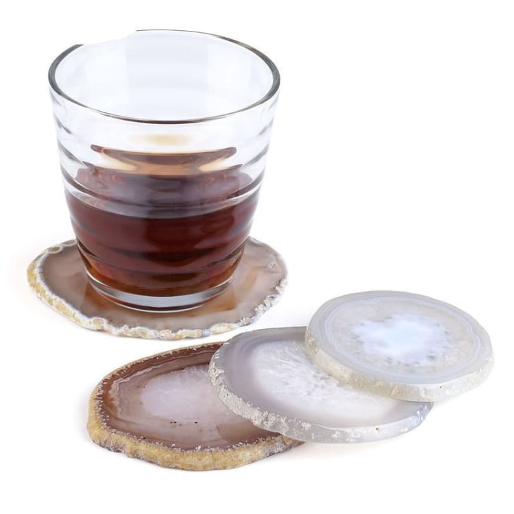 Dessous De Verre En Agate - Decoration