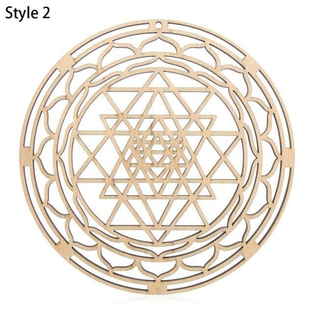 Dessous de verre faits en bois - Style 2 - Décoration