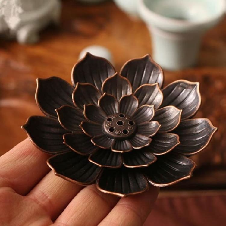 Encensoir de la fleur de Lotus - Décorations