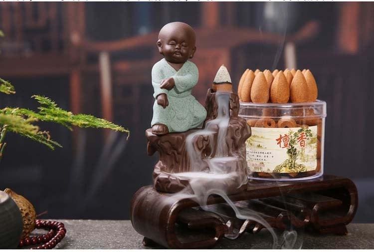 Encensoir en cascade Moine Shaolin - aromatherapie