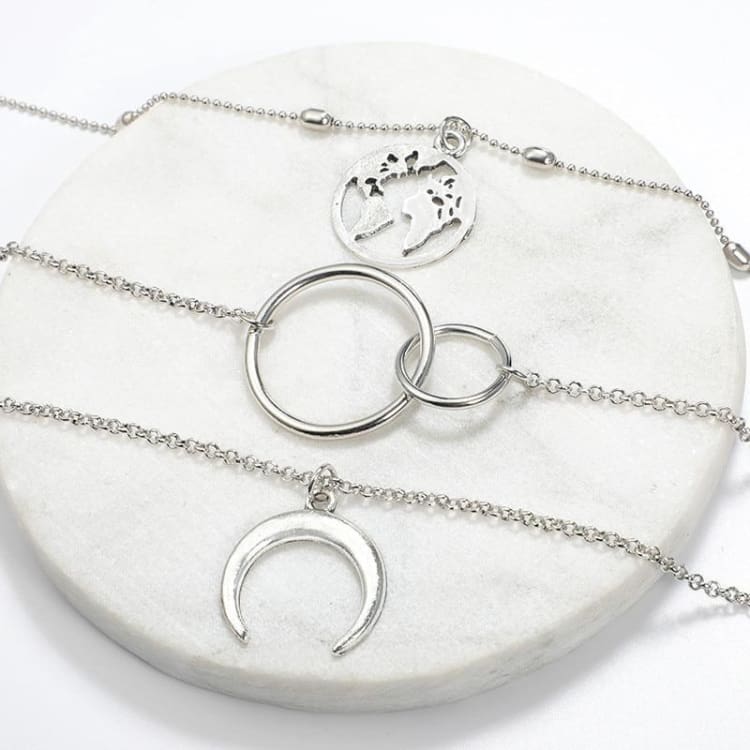 Ensemble de colliers stellaire - collier