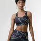 Ensemble de Yoga legging + brassière - Green Jungle
