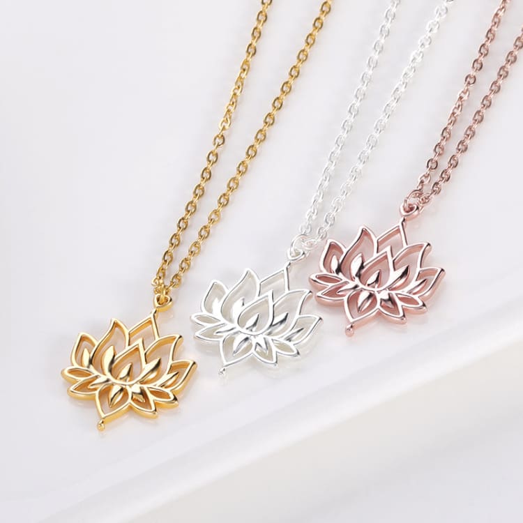 Fleur de Lotus collier de style bohème - Collier