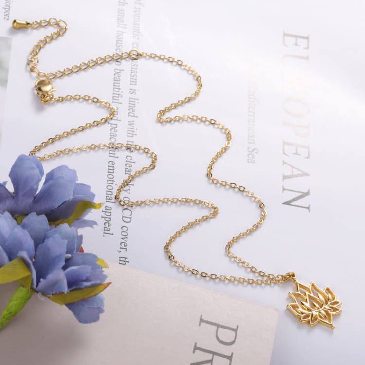 Fleur de Lotus collier de style bohème - Collier
