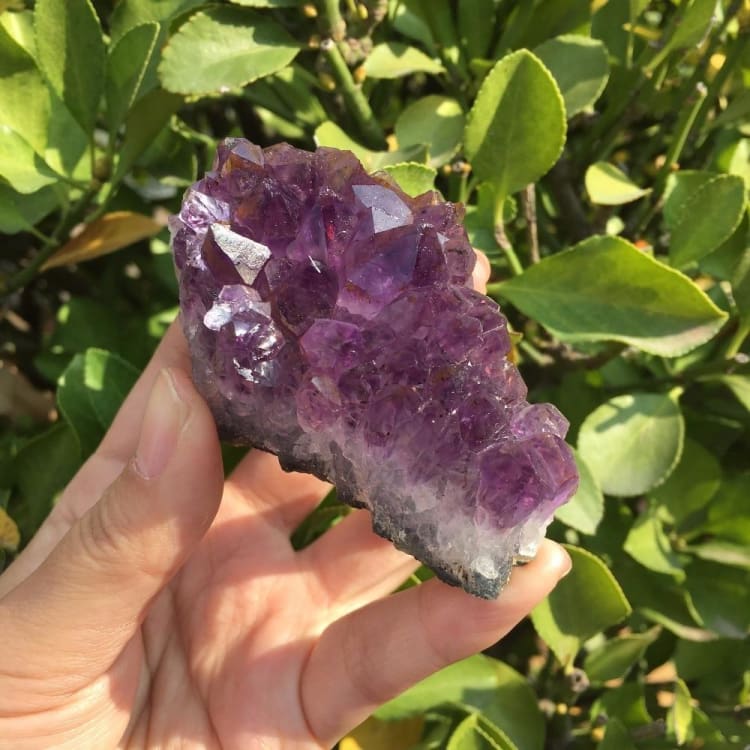 Géode en amethyste - decoration