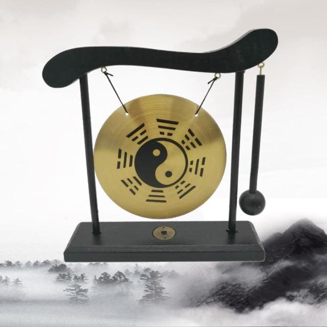 Gong Zen Ying & Yang en Laiton