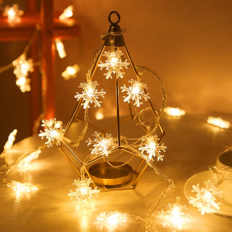 Guirlande flocon de neige