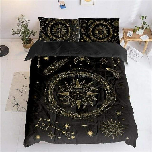 Parure de lit stellaire - 135x200cm