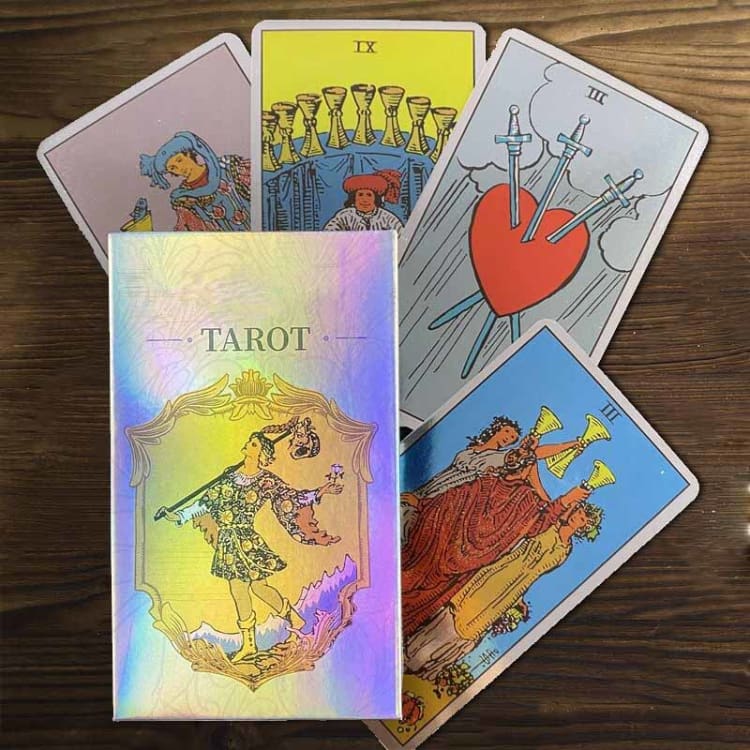Jeu de Tarot holographique pour débutant