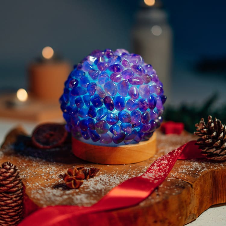 Lampe de chevet en Améthyste