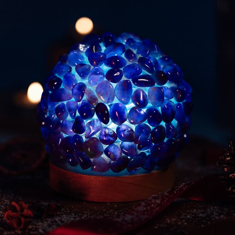 Lampe de chevet en Améthyste