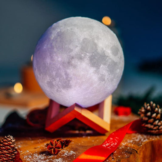 Lampe de lune flottante à lévitation magnétique Lampe de table à lévitation  magnétique 3D Lune / Ampoule / Terre Lampe de table de chevet à lévitation