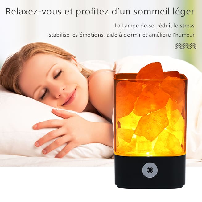 Lampe Sel de lHimalaya - luminaire