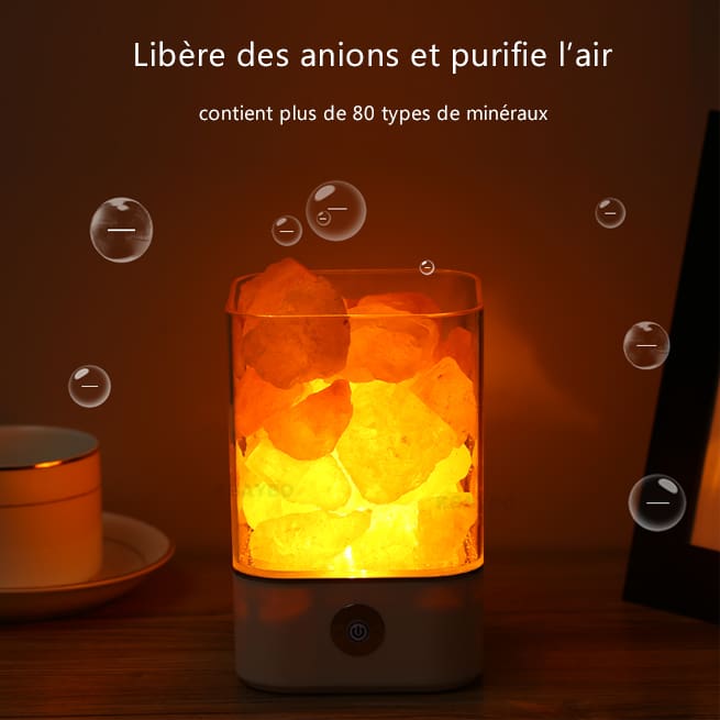 Lampe Sel de lHimalaya - luminaire