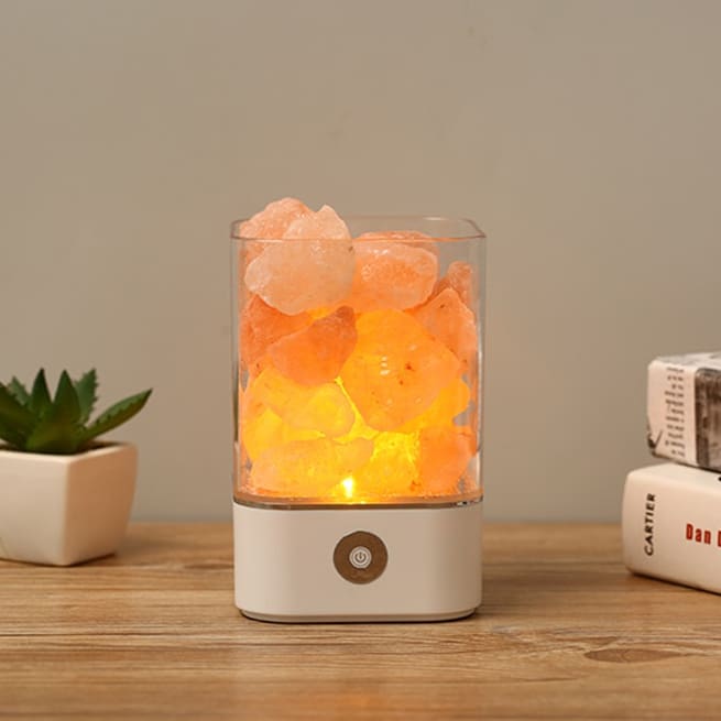 Lampe Sel de lHimalaya - luminaire