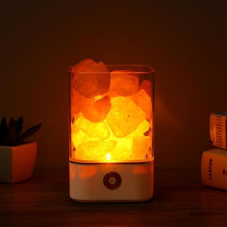 Lampe Sel de lHimalaya - luminaire