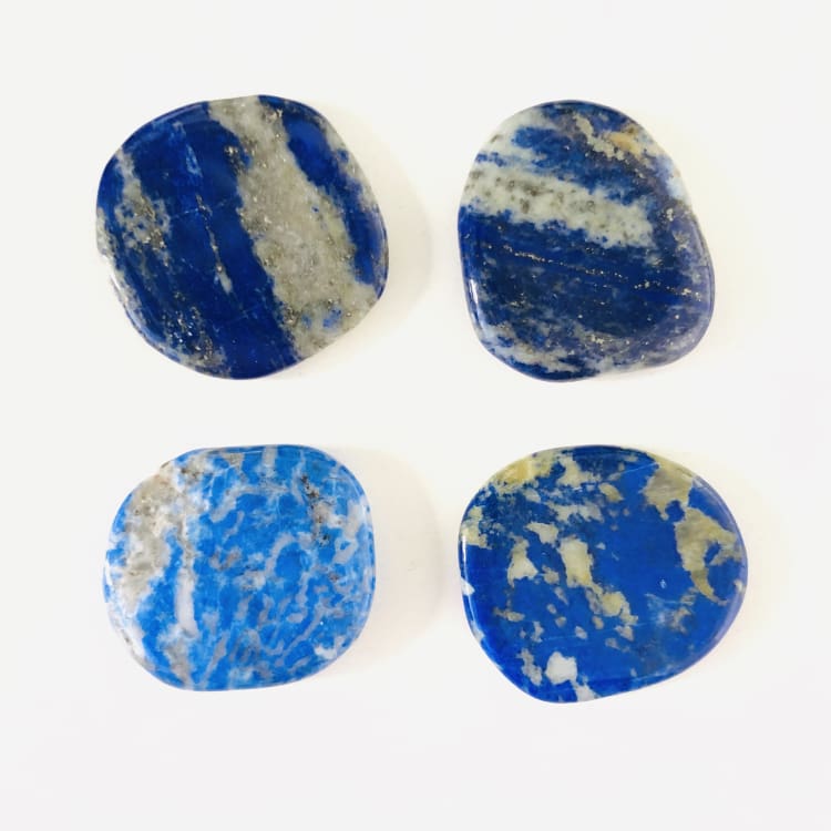 Lapis Lazuli Pierre Plate - pierre
