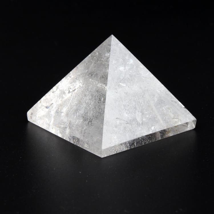 Mini Pyramide en pierre semi-précieuse - Cristal de roche - decoration