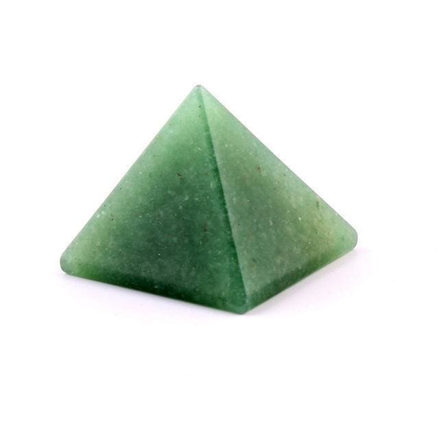 Mini Pyramide en pierre semi-précieuse - Aventurine - decoration