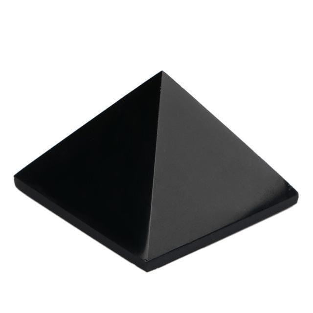 Mini Pyramide en pierre semi-précieuse - Obsidienne - decoration