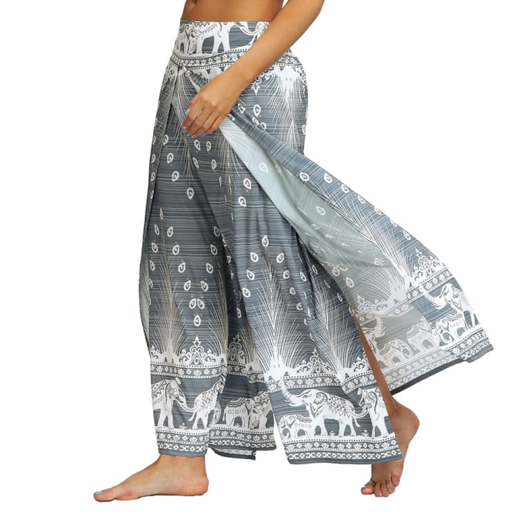 Pantalon Sarouel ’ la danse du paon’