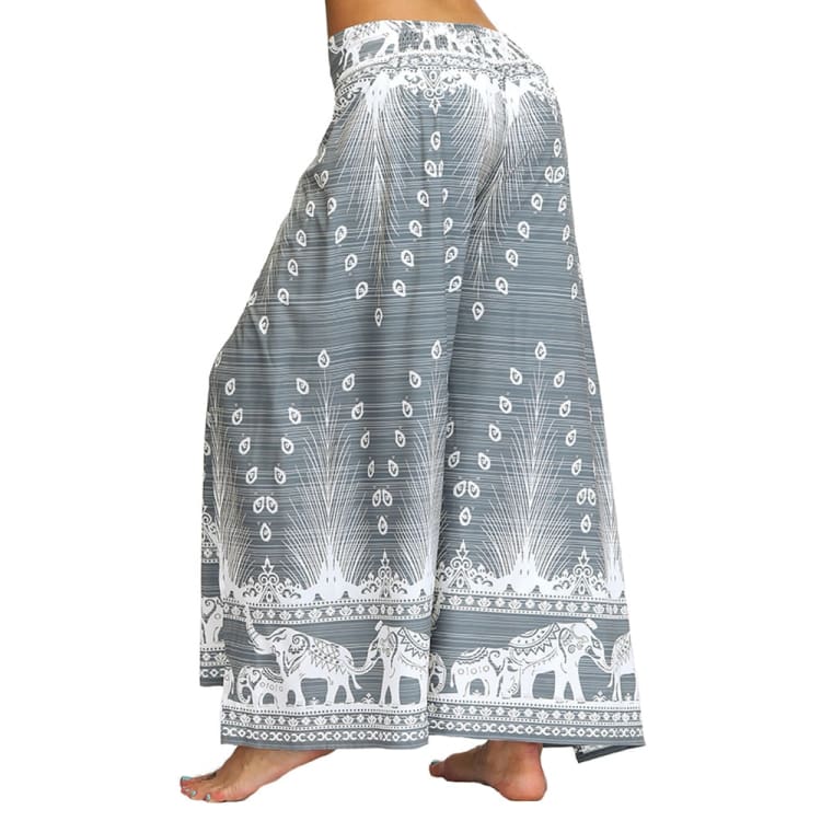 Pantalon Sarouel ’ la danse du paon’