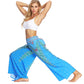 Pantalon Sarouel ’ l’envol turquoise ’