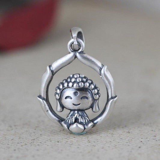 Pendentif bouddhiste ’Douceur de Vivre’ - pendentif