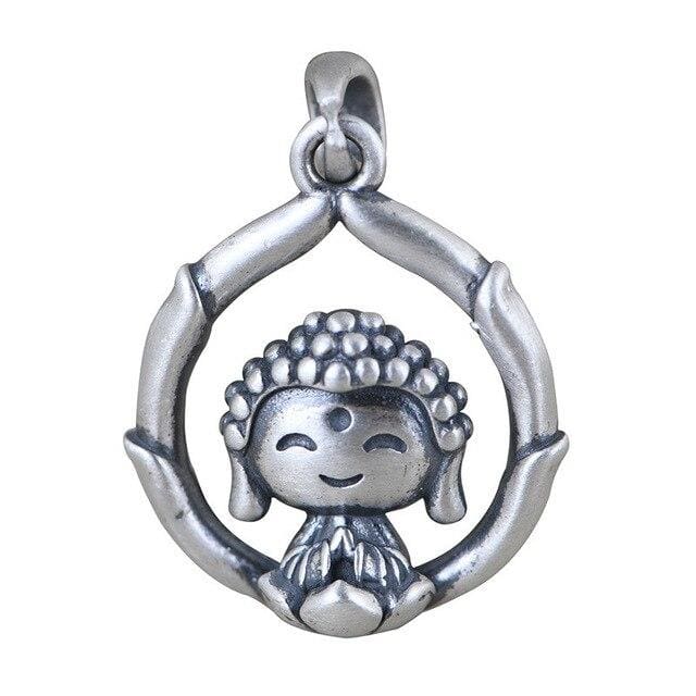 Pendentif bouddhiste ’Douceur de Vivre’ - pendentif