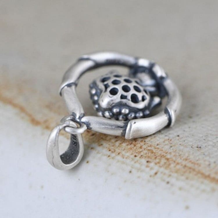 Pendentif bouddhiste ’Douceur de Vivre’ - pendentif