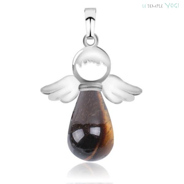 Pendentif De Lange Litho - Oeil De Tigre - Pendentif