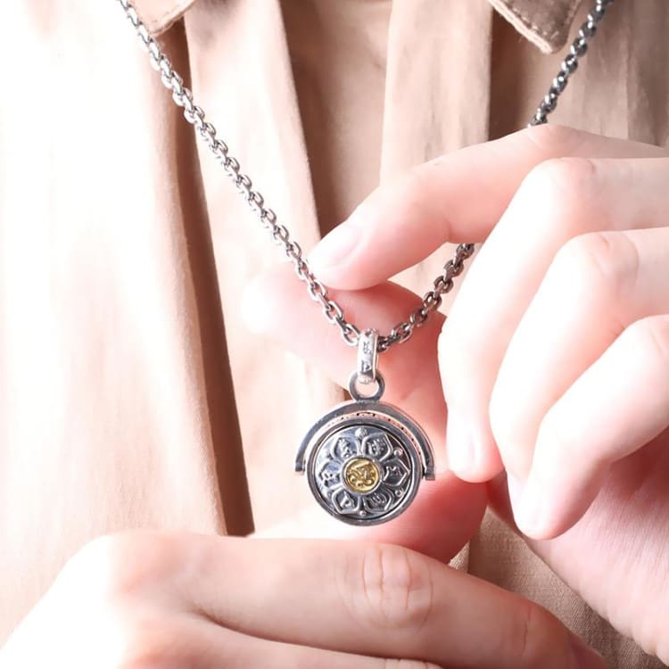 Pendentif des 6 mantras - pendentif