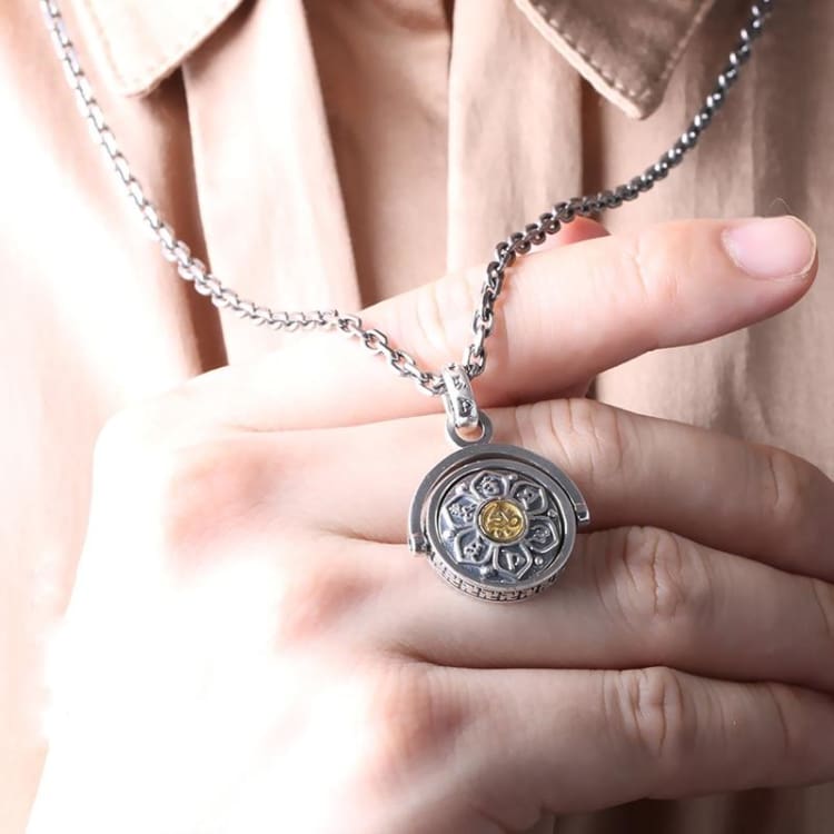 Pendentif des 6 mantras - pendentif