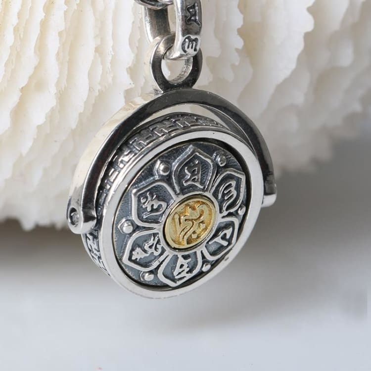 Pendentif des 6 mantras - pendentif