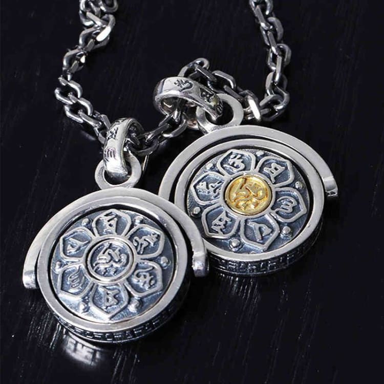 Pendentif des 6 mantras - pendentif