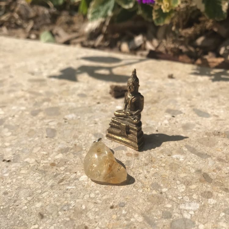 Pendentif en Citrine - pendentif