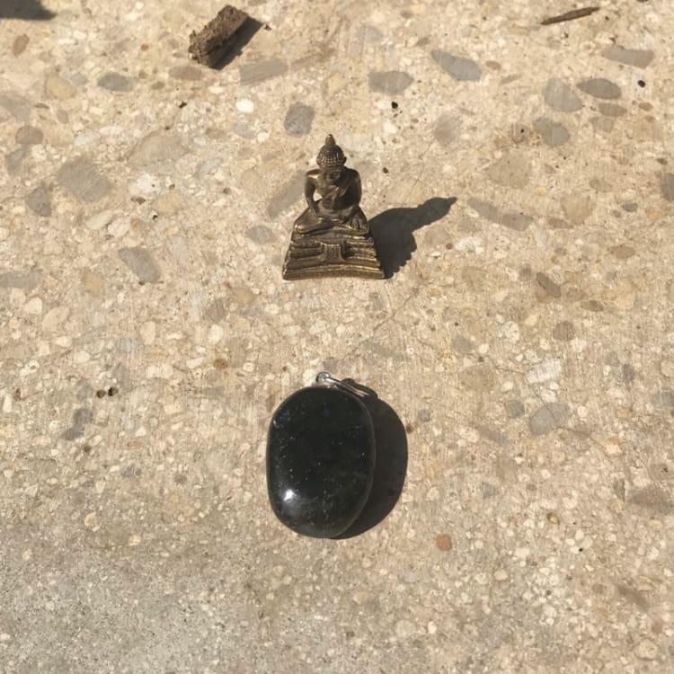 Pendentif en Grenat Rouge - pendentif