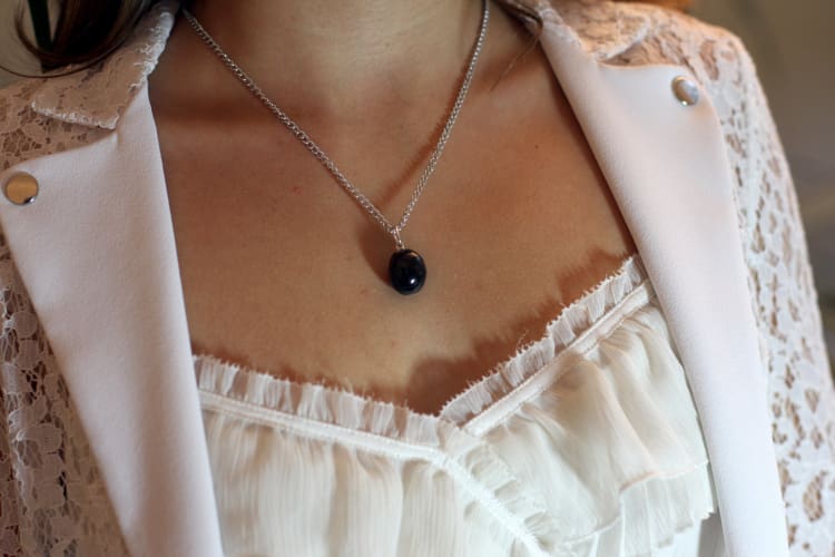 Pendentif En Grenat Rouge - Pendentif