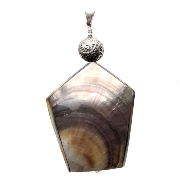 Pendentif en Nacre et Argent - Pendentif
