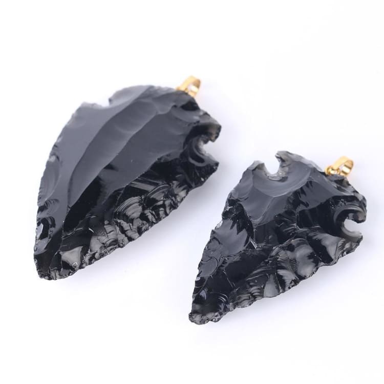 Pendentif Flèche Dobsidienne - Pendentif
