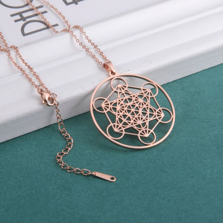 Pendentif Métatron - Bronze - Collier