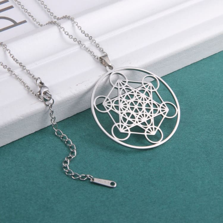 Pendentif Métatron - Argent - Collier