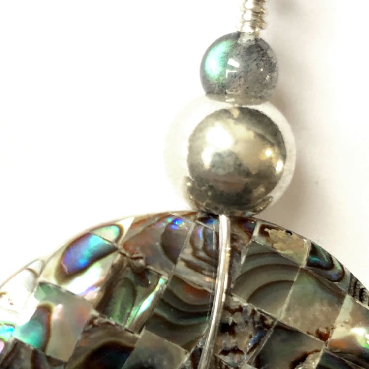 Pendentif Nacre et Argent