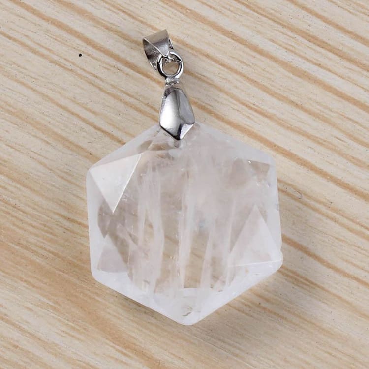 Pendentif Stellaire - Cristal De Roche - Pendentif