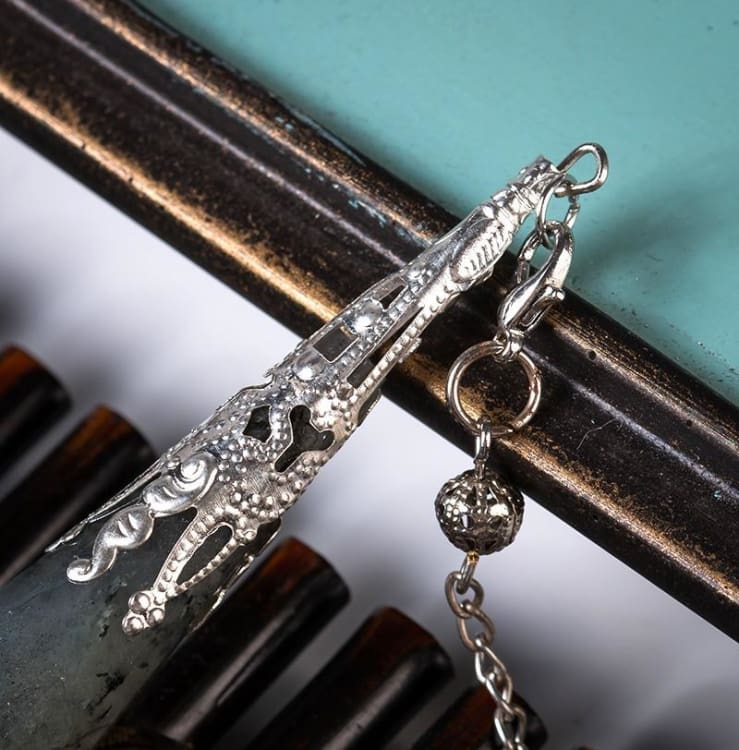 Pendule En Labradorite - Pierre