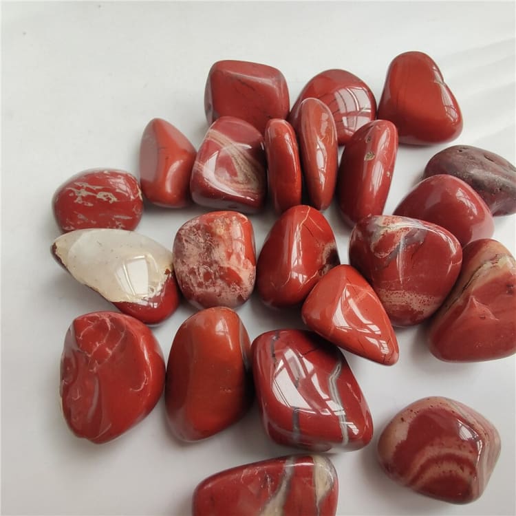 Pierre roulée Jaspe Rouge - Pierre