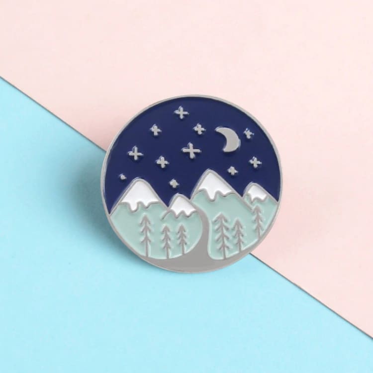Pins ’Inspiration de la Nature’ - Nuit étoilée - Décorations