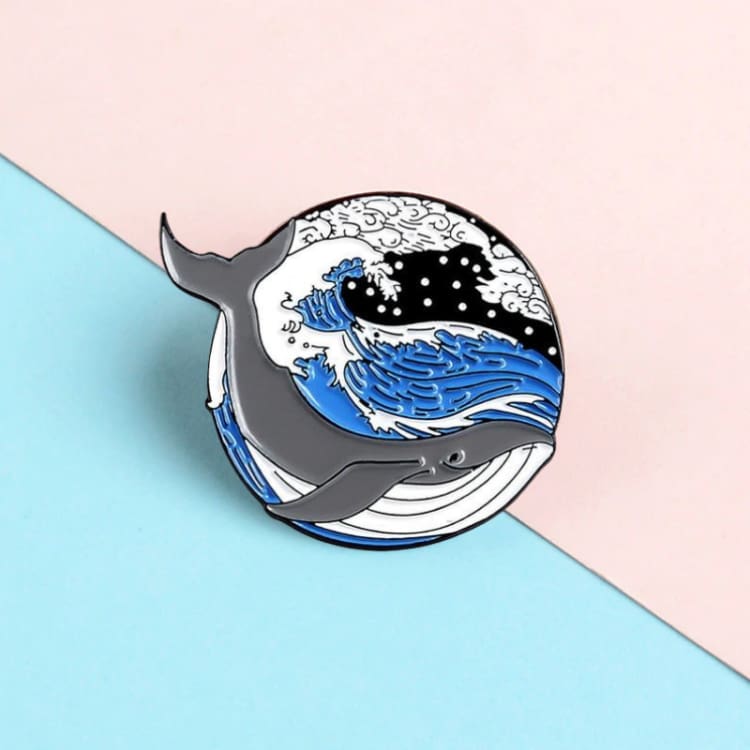 Pins ’Inspiration de la Nature’ - Baleine - Décorations