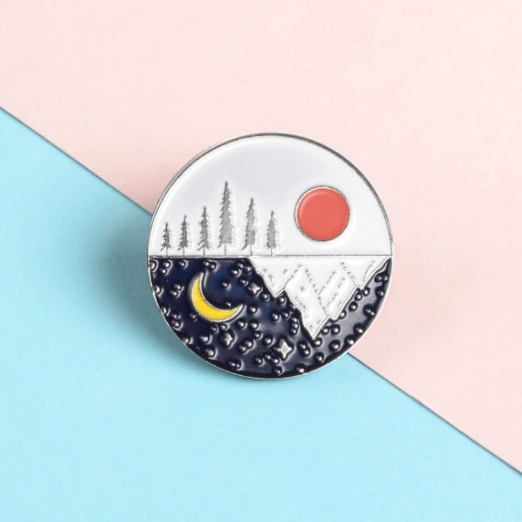 Pins ’Inspiration de la Nature’ - Coucher de Soleil - Décorations