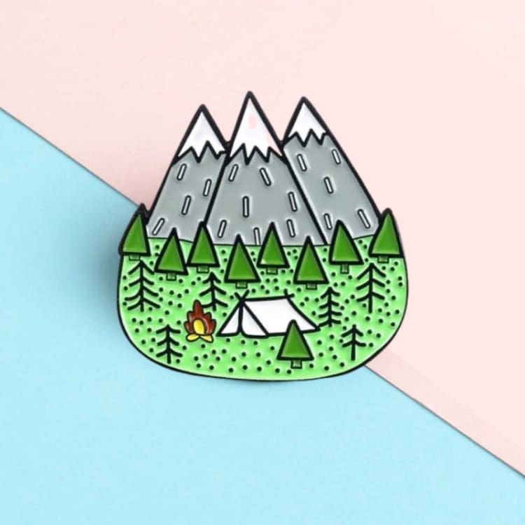 Pins ’Inspiration de la Nature’ - Montagne - Décorations